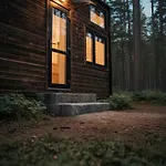 Villa малка къщичка бяла черква *
